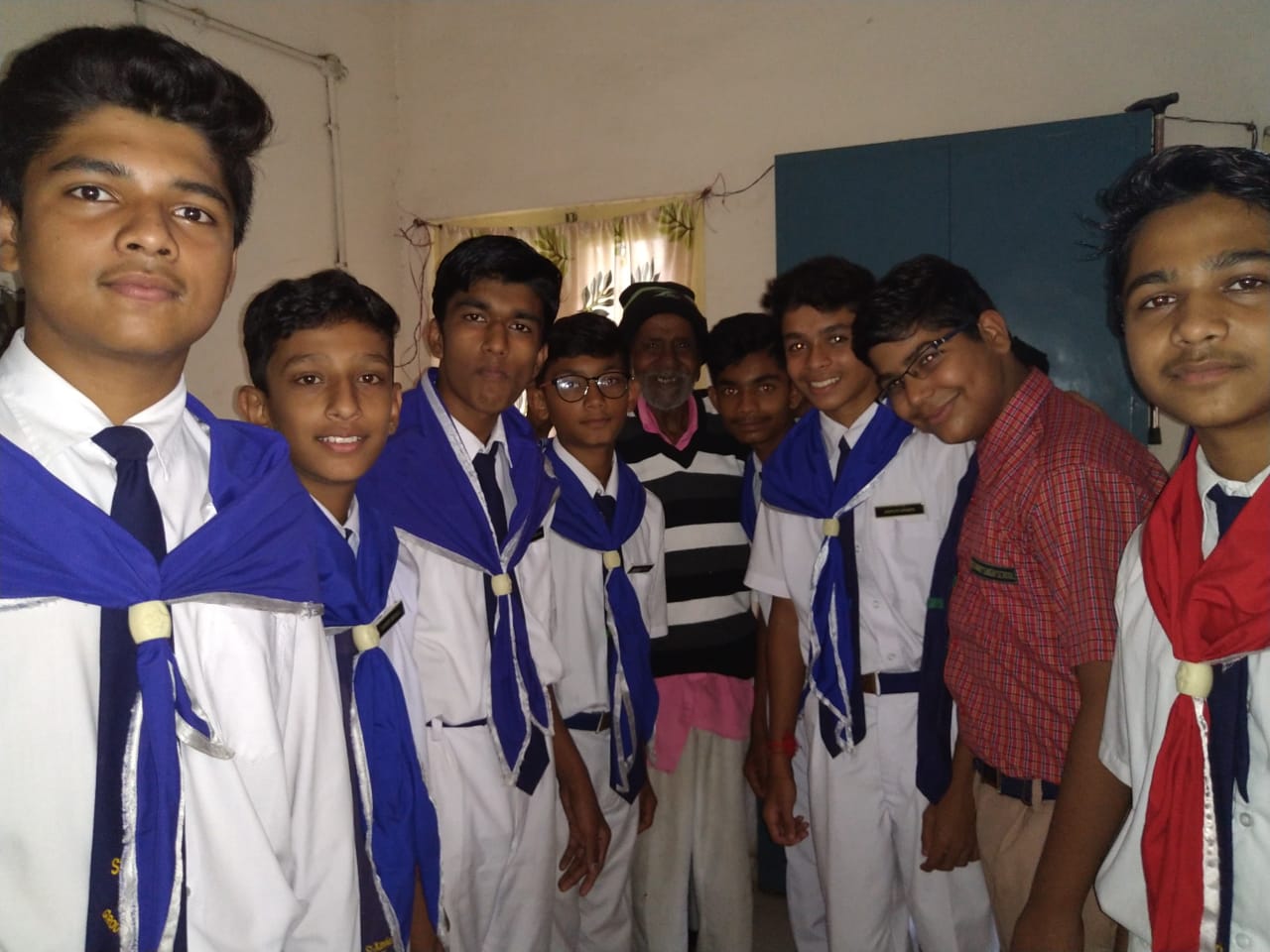 Visit to Old Age home - Ryan Intetrnational School, SXHS Jabalpur